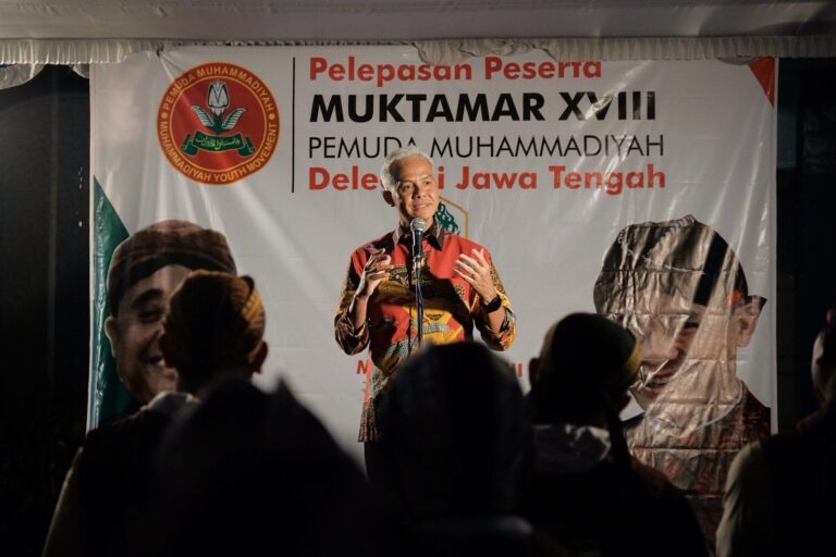 Ganjar Lepas 74 Delegasi Jateng ke Muktamar Pemuda Muhammadiyah