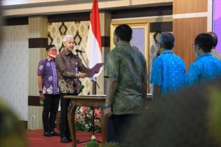 Ganjar Minta ASN Pemprov Jateng Terus Jaga Integritas