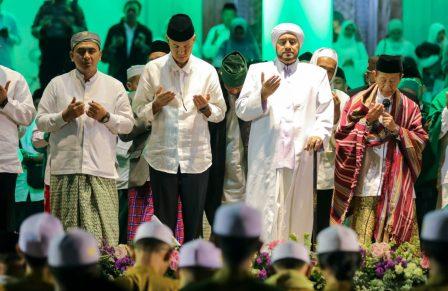 Lantunan Selawat di Mumbai Van Java Antar Ganjar-Yasin Pamit