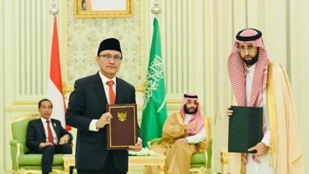 Indonesia-Arab Saudi Tandatangani Kerja Sama Jaminan Produk Halal