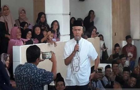 Kembangkan Ekonomi Ponpes, Ganjar akan Berdayakan Potensi Santri