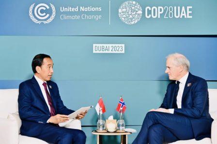 Presiden Jokowi dan PM Støre Bahas Kerja Sama Lingkungan Hidup hingga Situasi di Gaza