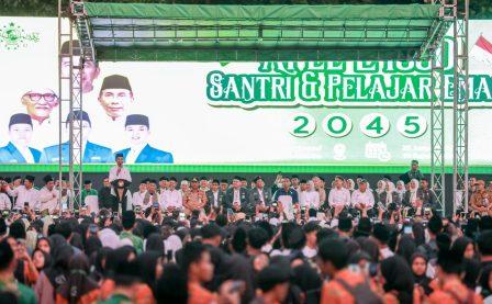 Harlah 101 NU dan Harlah 70 IPNU di Wonosobo, Pj Gubernur dan Presiden Sapa 2.400 Santri serta Pelajar