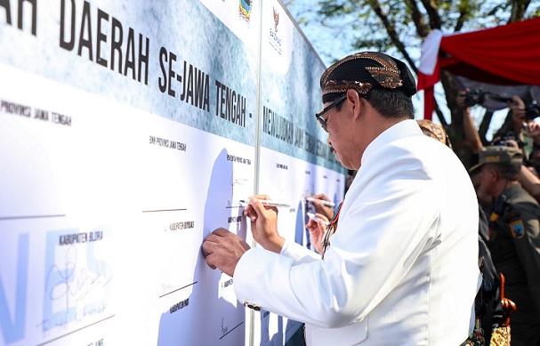 Pemprov Jateng dan BNN Deklarasikan Antinarkoba, Nana Ajak Galakkan hingga Tingkat Desa