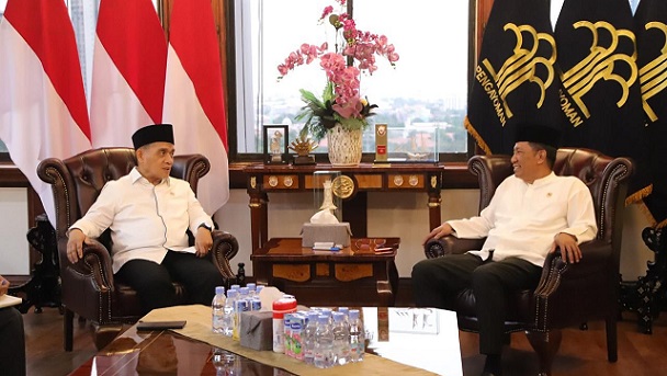 Wamenag Kunjungi Menteri Hukum, Bahas Pemekaran Ditjen Pendidikan Islam