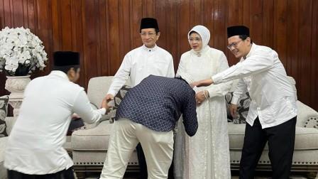 Open House Idul Fitri, Menag Ajak Umat Amalkan Nasihat selama Ramadan