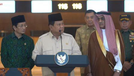 Presiden Prabowo Minta Biaya Haji Diturunkan Lagi
