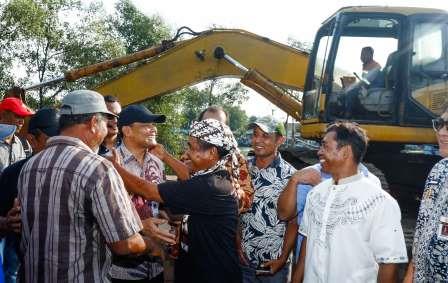 Permudah Akses Nelayan, Sedimentasi Muara Pelabuhan Asemdoyong Pemalang Mulai Dikeruk