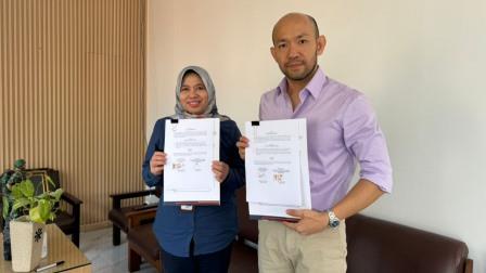Penandatanganan kerja sama Bank Jateng dengan PT Kartika Polaswasti Mahardhika yang berlangsung di Ruang Pertemuan PT Kartika Polaswasti Mahardhika, Gubug, Grobogan, Kamis (14/8/2025).