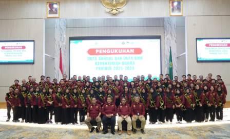 Kemenag Kukuhkan Duta Akrual dan Duta BMN
