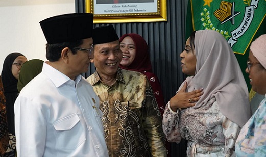 Terima Kunjungan AIMEP, Menag Paparkan Program Kader Ulama Perempuan