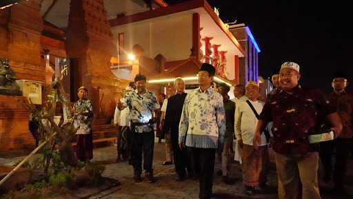 Menag Kagum Enam Rumah Ibadah Berdampingan di Surabaya, Simbol Harmoni Umat Beragama